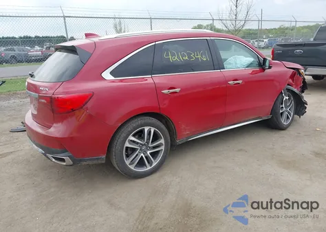 2018 Acura Mdx Advance Entertainment Pkgs из США, поврежденный, VIN 5J8YD3H9XJL004635